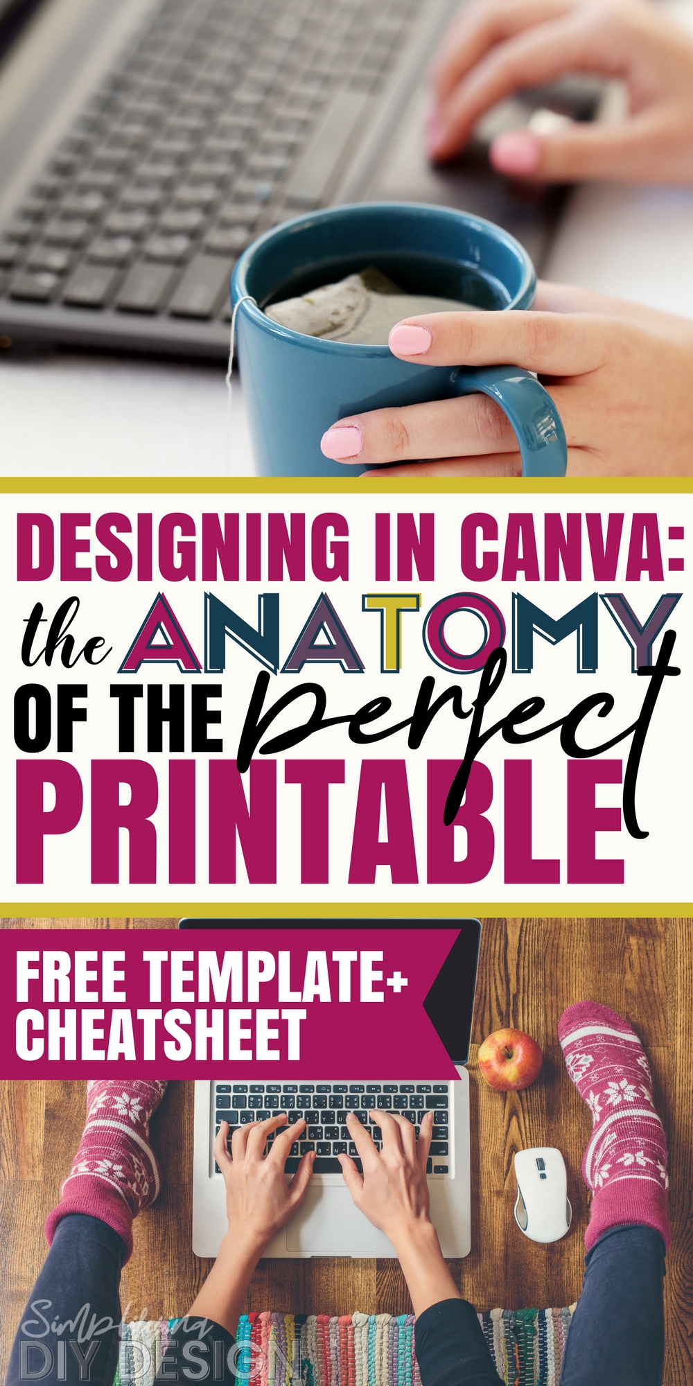 Taking the time to create a printable is SO important. If your printable doesn't stand out or if it's so unorganized and unprofessional looking then it will be hard to grow your blog. The perfectly designed printable has the power to grow your email list, help your readers take action, and help you generate income from blogging! Learn how to design a printable in canva!