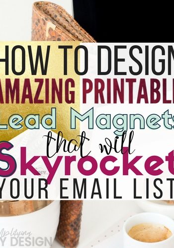 I really underestimated the growth of my email list before I started making killer lead magnets. This is a great article that gives you the tools you need to design lead magnets that actually GET subscribers!!