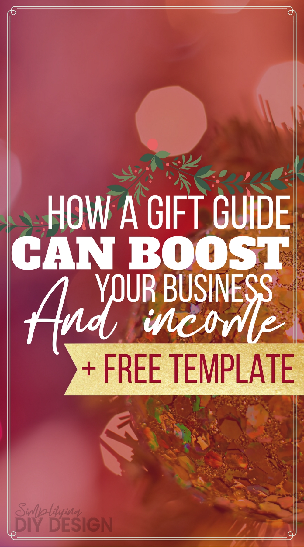 How to use the holidays to boost your business and help your readers! PLUS a totally FREE (already designed for you) gift guide template!