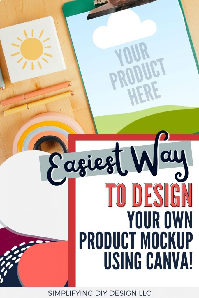 If you're looking for an easy tutorial for designing a mockup inside of Canva this is for you! Mockups are a great way to generate more money and sales from digital products- here's how you can create a mockup in Canva to visually market and promote your digital products!