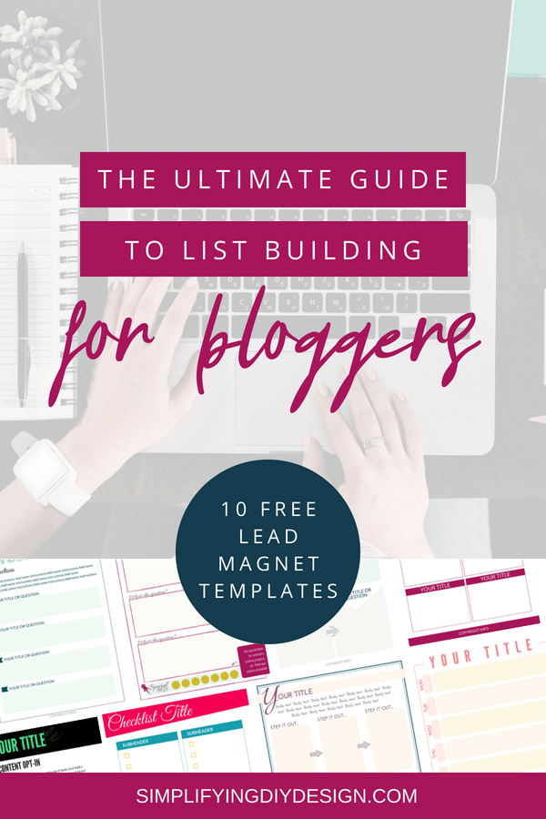 List building can be frustrating, especially when you are trying to get to your first 1000 subscribers! Here is the ultimate guide to creating lead magnets that grow your list, figuring out what kind of content upgrades to create, and promoting them to get more subscribers fast! #listbuilding #emailmarketing #onlinemarketing #growemaillist #leadmagnets