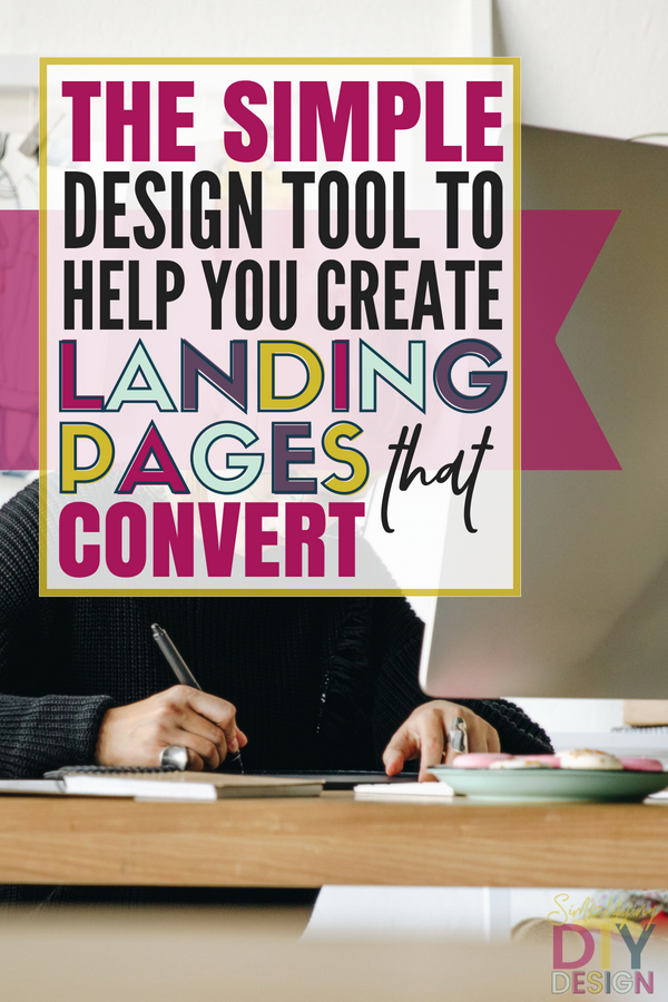 Learn how you can create stunning, high converting landing pages using this simple design tool. You don't need to be a designer or know any code to rock this landing page tool! Start growing your list and making more money fast! #landingpage #squeezepage #optinpage #landingpagedesign #designtools