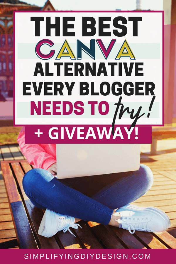 Find out what canva alternative I recommend! Every blogger needs to design in order to grow their blog, from social media images to lead magnets and digital products-- have simple to use design tools with awesome capabilities is important. This canva alternative is something every blogger needs to check out! #designtools #designforbloggers #canvaalternative