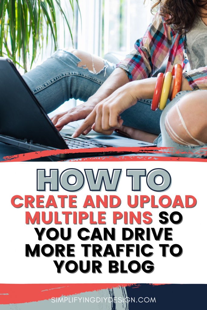 Find out exactly why it's SO important that you create and upload multiple pins for your blog posts and landing pages so you can drive more traffic and generate more money online!