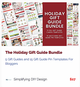 Holiday Gift Guide Templates