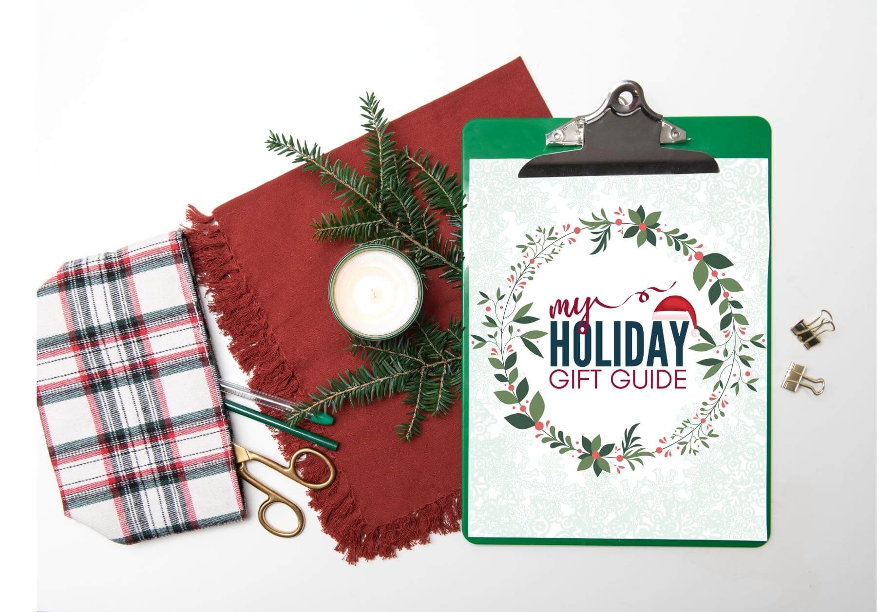 Ditch your brand color palette for the holidays! Create a holiday color palette for your blog and holiday printables without compromising brand recognition!