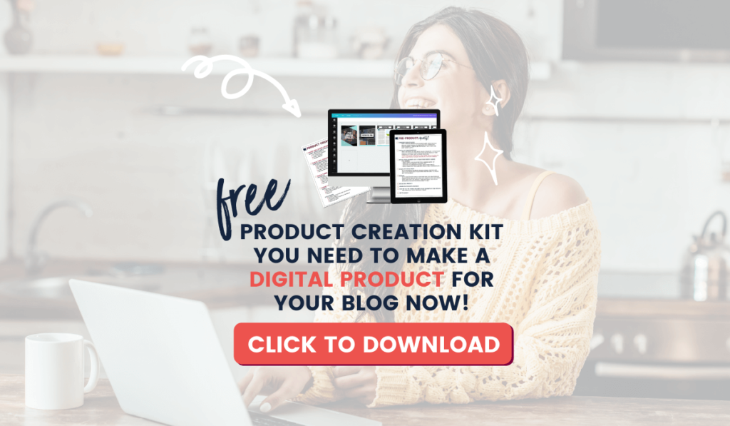 Learn how you can do the work once and get paid over and over! Digital products are an amazing way to create passive income for your blog and start making money online fast even without a ton of pageviews! #digitalproducts #passiveincome #eproducts #designproducts #designdigitalproducts