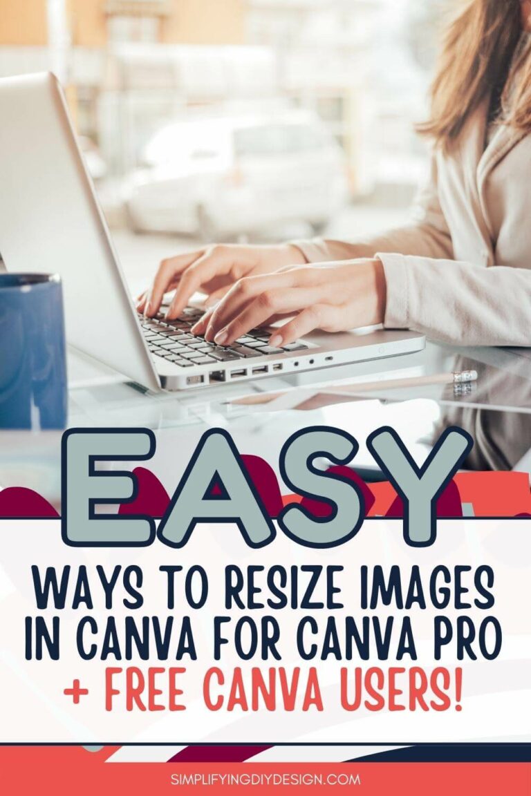 resizing in canva
