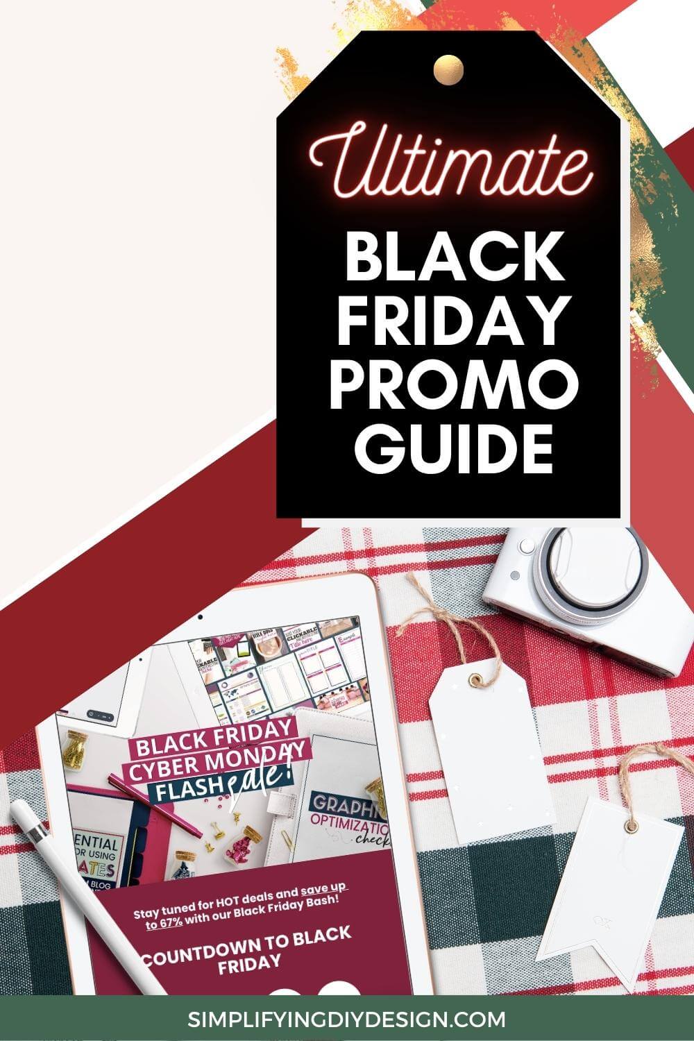 Bloggers need to have a Black Friday marketing strategy. Plan your Black Friday promotion NOW to boost your blog's income with product and affiliate sales!