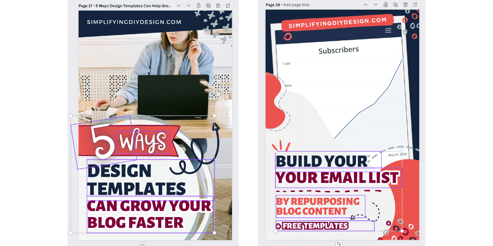 Learn how to design with fonts with these simple font design tips and create eye-catching graphics to help increase blog traffic and grow your email list!